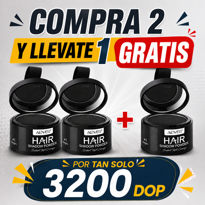 Aliver Tapa Canas Y Calvicie (COLOR NEGRO)